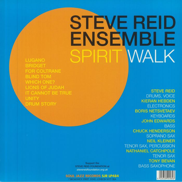 STEVE REID ENSEMBLE - Spirit Walk (Record Store Day RSD 2021)