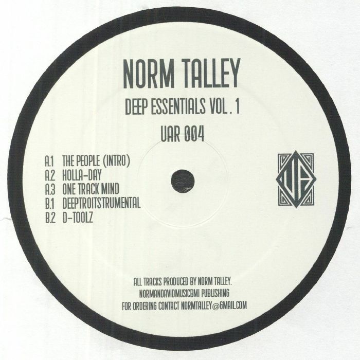 TALLEY, Norm - Deep Essentials Vol 1