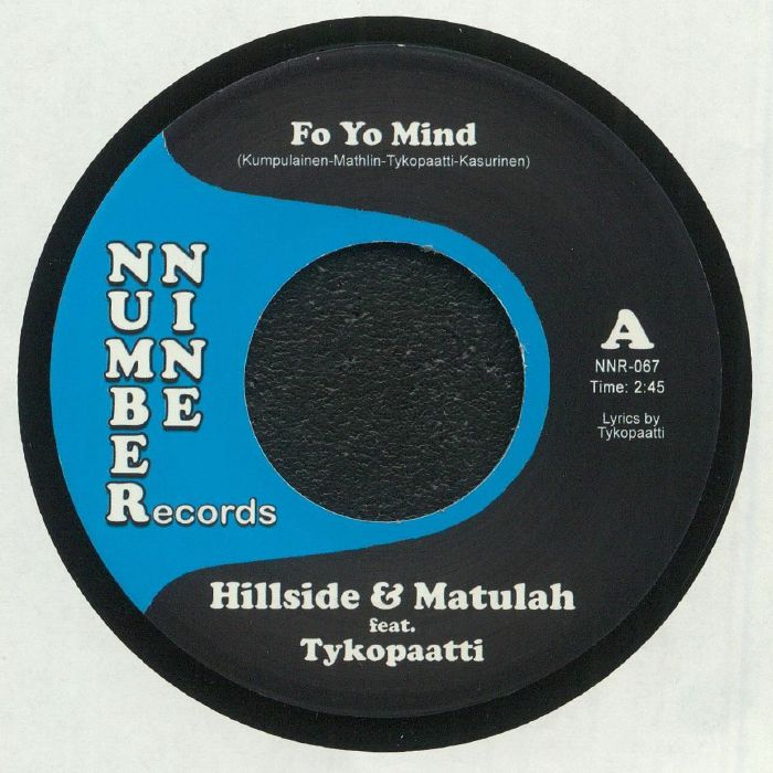 Hillside / Matulah b/w Fo Yo Mind Hillside / Matulah b/w Fo Yo Mind