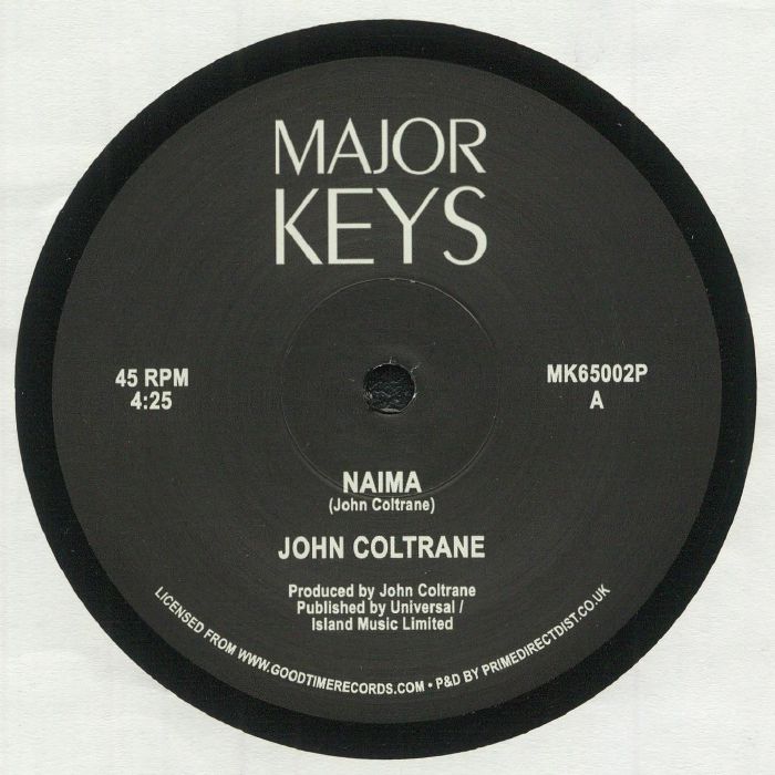 COLTRANE, John - Naima (Record Store Day RSD 2021)