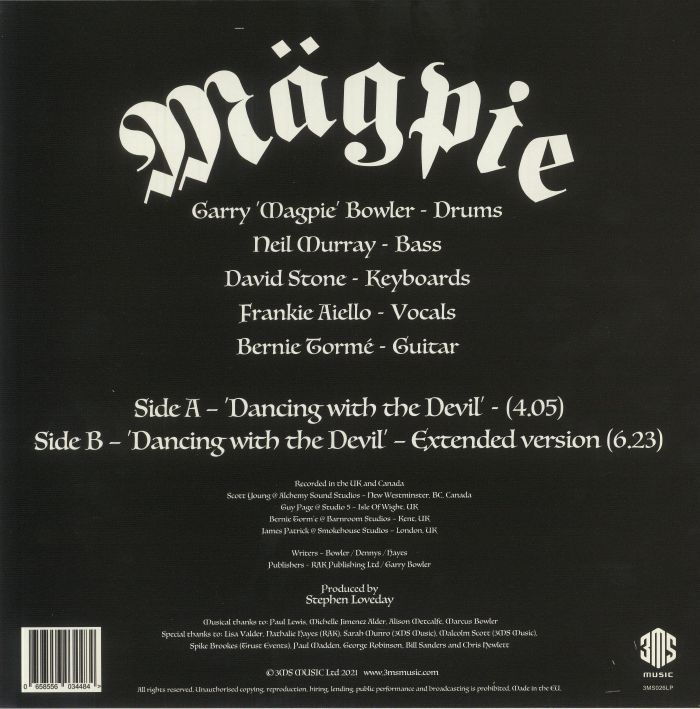 MAGPIE - Dancing With The Devil (Record Store Day RSD 2021)