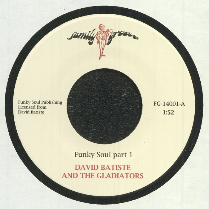 BATISTE, David/THE GLADIATORS - Funky Soul (reissue)