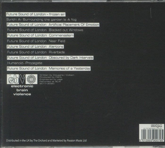 FUTURE SOUND OF LONDON, The - Music From Calendars 2017-2020
