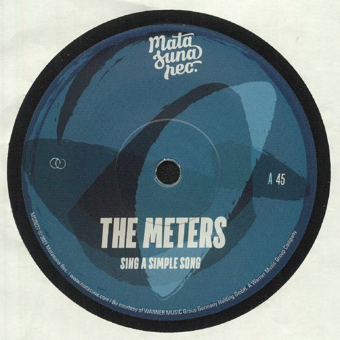METERS, The/THE WATTS 103RD STREET RHYTHM BAND - Sing A Simple Song