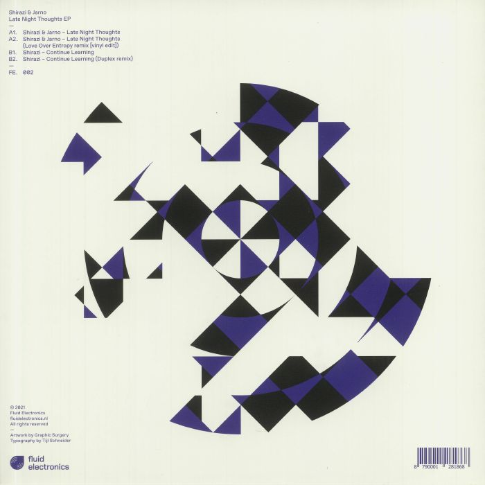 SHIRAZI/JARNO - Late Night Thoughts EP