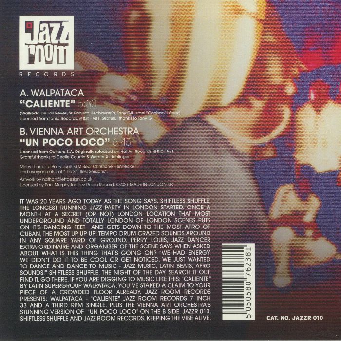 WALPATACA/VIENNA ART ORCHESTRA - The Electric Jazzroom EP