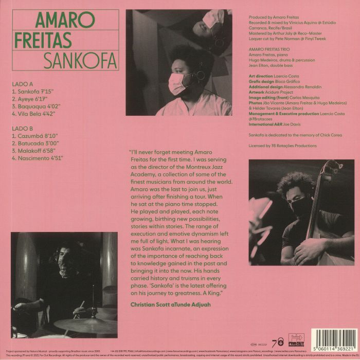 Amaro Freitas Sankofa Vinyl At Juno Records 
