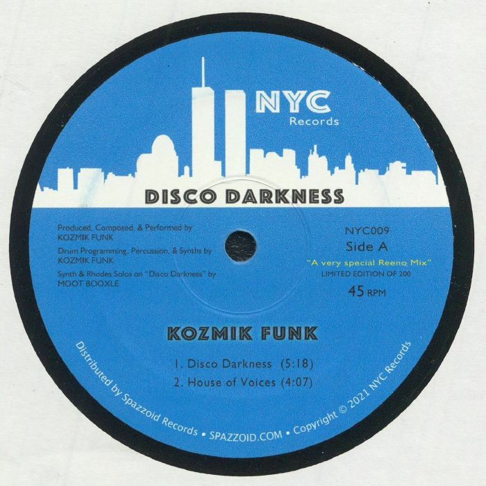 KOZMIK FUNK - Disco Darkness