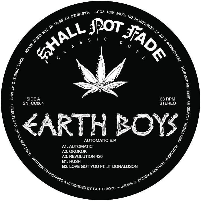 EARTH BOYS - Automatic EP