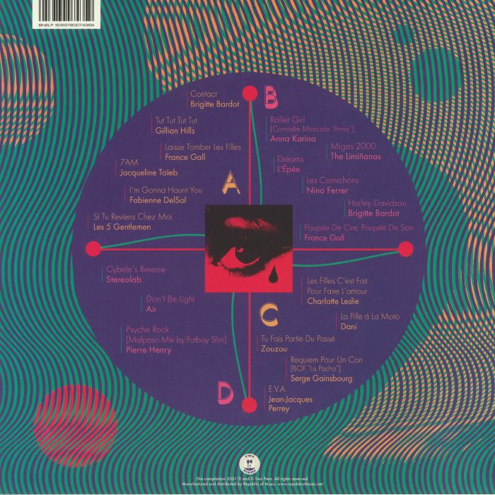 VARIOUS - Pop Psychedelique: The Best Of French Psychedelic Pop 1964-2019