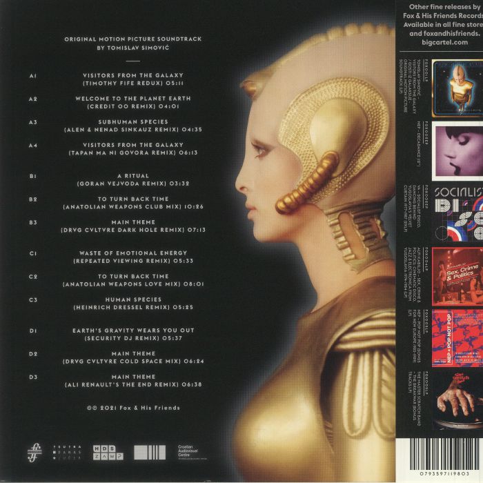SIMOVIC, Tomislav/VARIOUS - Visitors From The Galaxy Revisited (Soundtrack)