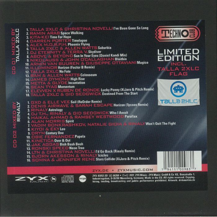 TALLA 2XLC meets RINALY - Techno Club Vol 62