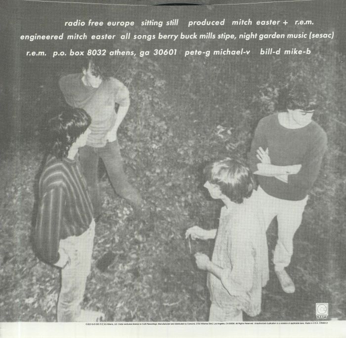 REM Radio Free Europe (40th Anniversary Edition) Vinyl at Juno Records.