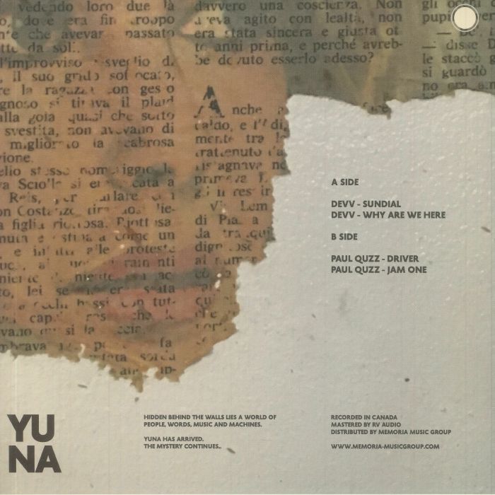 DEVV/PAUL QUZZ - YUNA 001