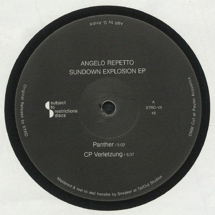 REPETTO, Angelo - Sundown Explosion EP