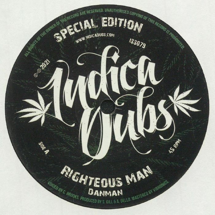 DANMAN/INDICA DUBS/FORWARD FEVER - Righteous Man