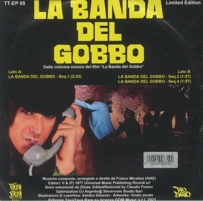 Franco MICALIZZI - La Banda Del Gobbo (Soundtrack) Vinyl At Juno Records.