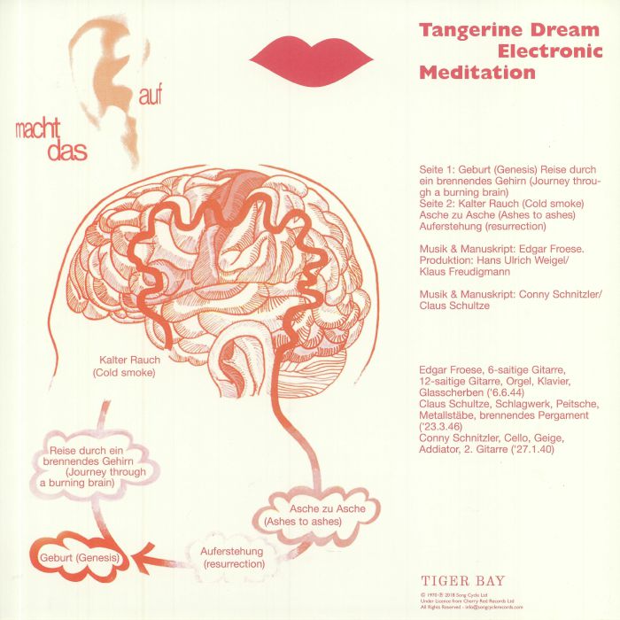 TANGERINE DREAM - Electronic Meditation (reissue)