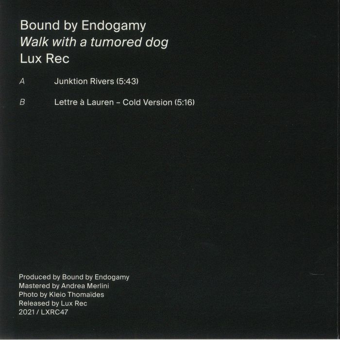 BOUND BY ENDOGAMY - Walk With A Tumored Dog