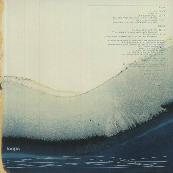 HUWELS, Stijn/TOMOYOSHI DATE - A Distant Fire A Distant Cloud