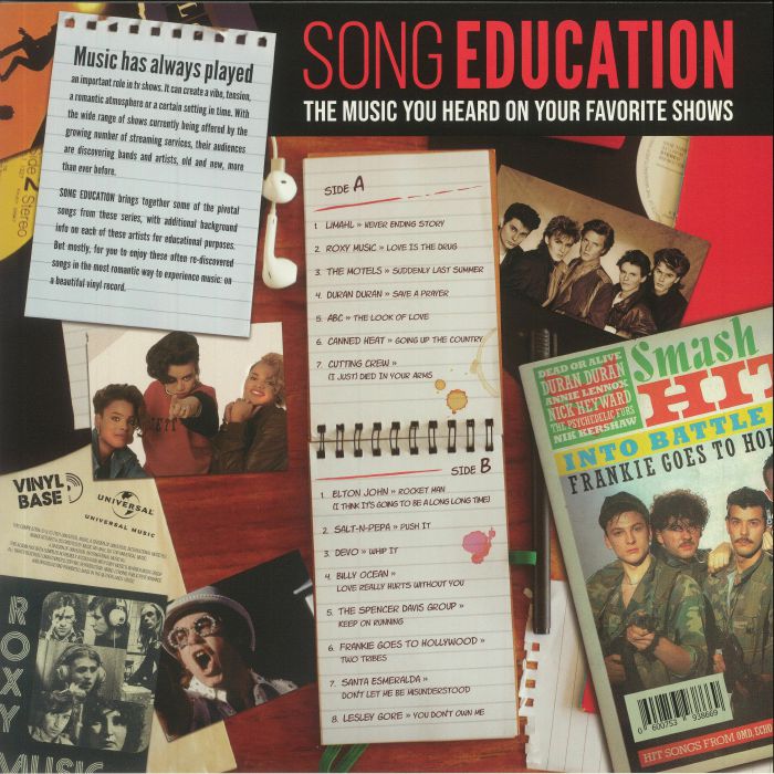 VARIOUS - Song Education (Soundtrack)