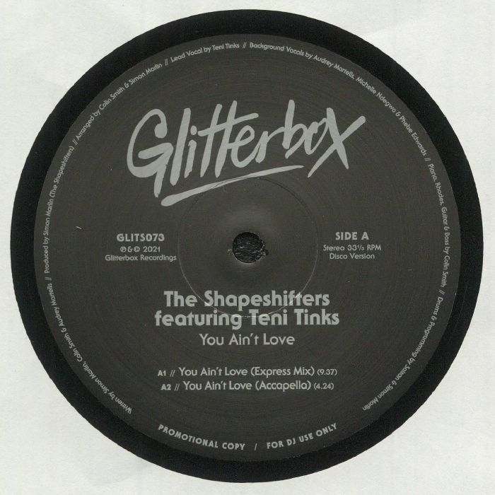 SHAPESHIFTERS, The feat TENI TINKS - You Ain't Love