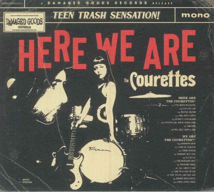 COURETTES, The - Here We Are The Courettes (remastered)