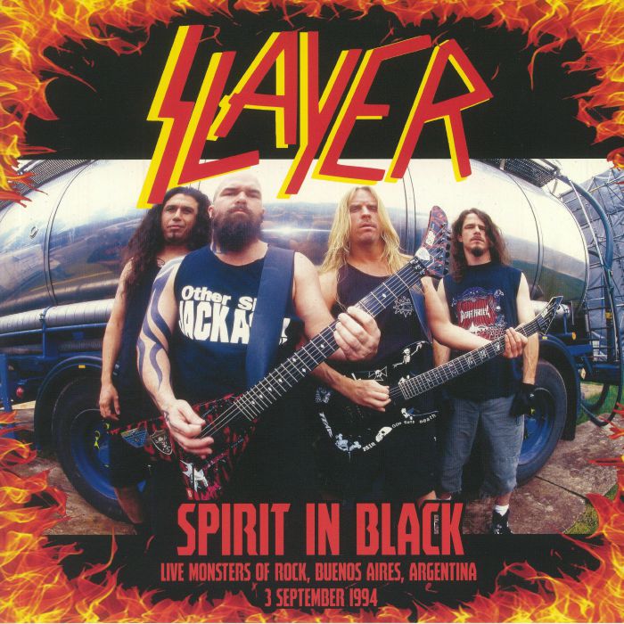 SLAYER - Spirit In Black: Live Monsters Of Rock Buenos Aires Argentina 3 September 1994