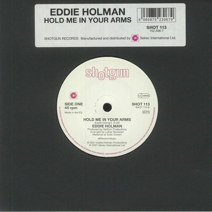 HOLMAN, Eddie - Hold Me In Your Arms