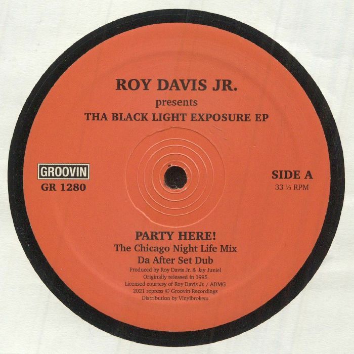 DAVIS, Roy Jr - Tha Black Light Exposure EP (reissue)