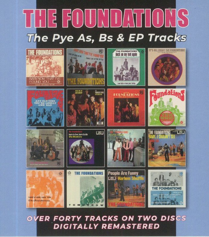 FOUNDATIONS, The - The Pye As Bs & EP Tracks (remastered)