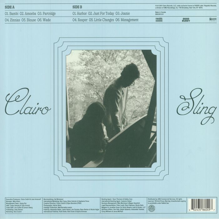 CLAIRO Sling Vinyl at Juno Records.