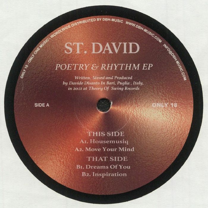 ST DAVID - Poetry & Rhythm EP