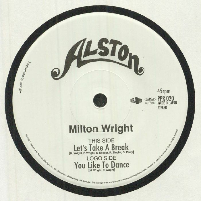 WRIGHT, Milton - Let's Take A Break