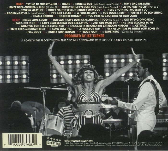 IKE & TINA TURNER The Bolic Sound Sessions CD at Juno Records.