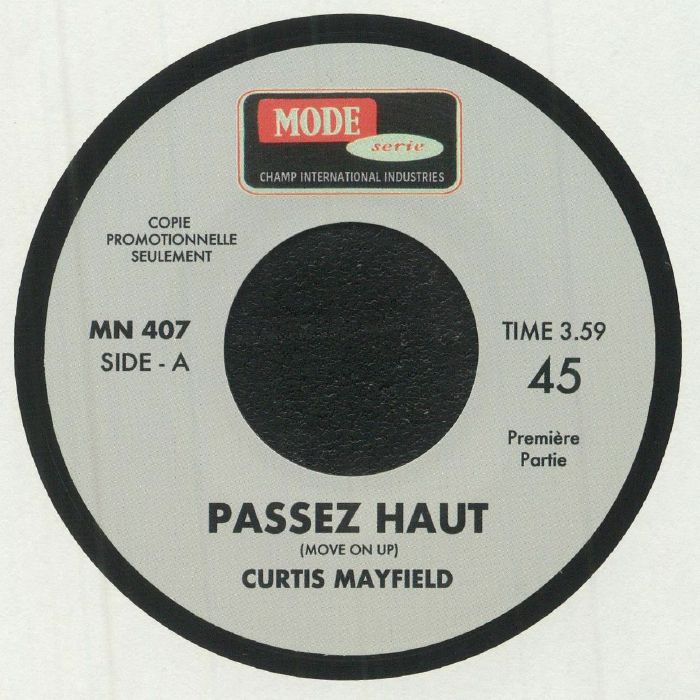 MAY FIELD - Passez Haut Part 1 & 2 aka Move On Up (reissue)