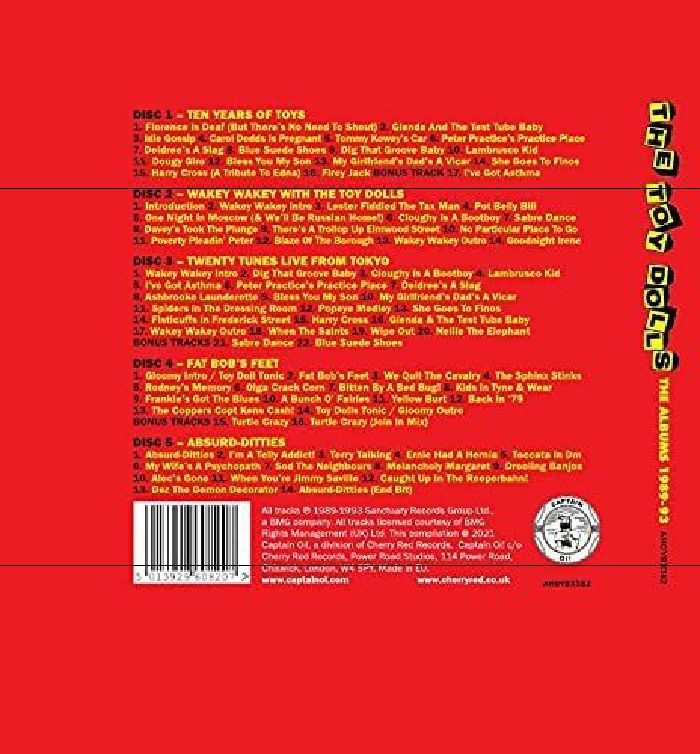 The TOY DOLLS The Albums 198993 CD at Juno Records.