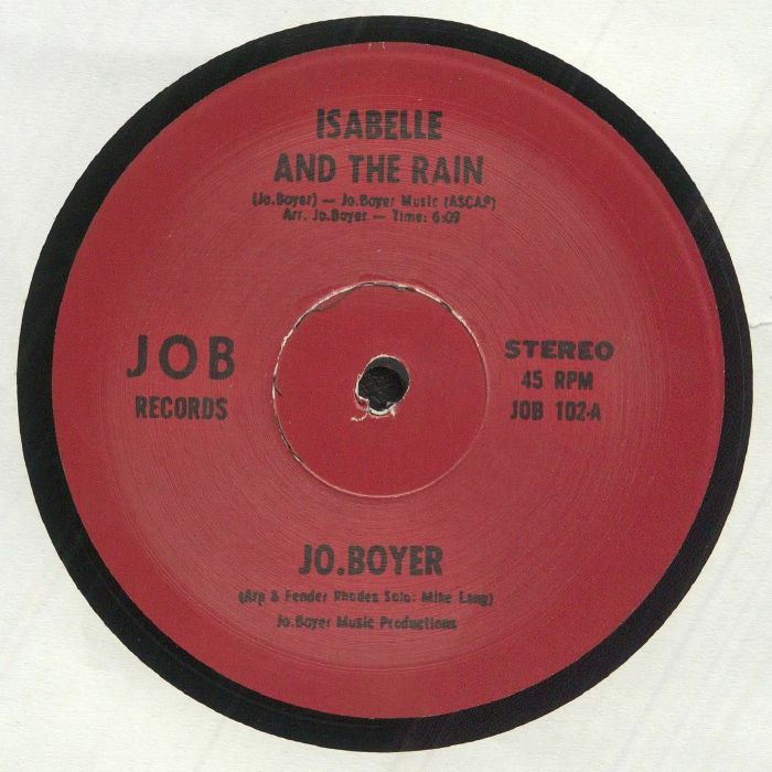 BOYER, Jo - Isabelle & The Rain (reissue)
