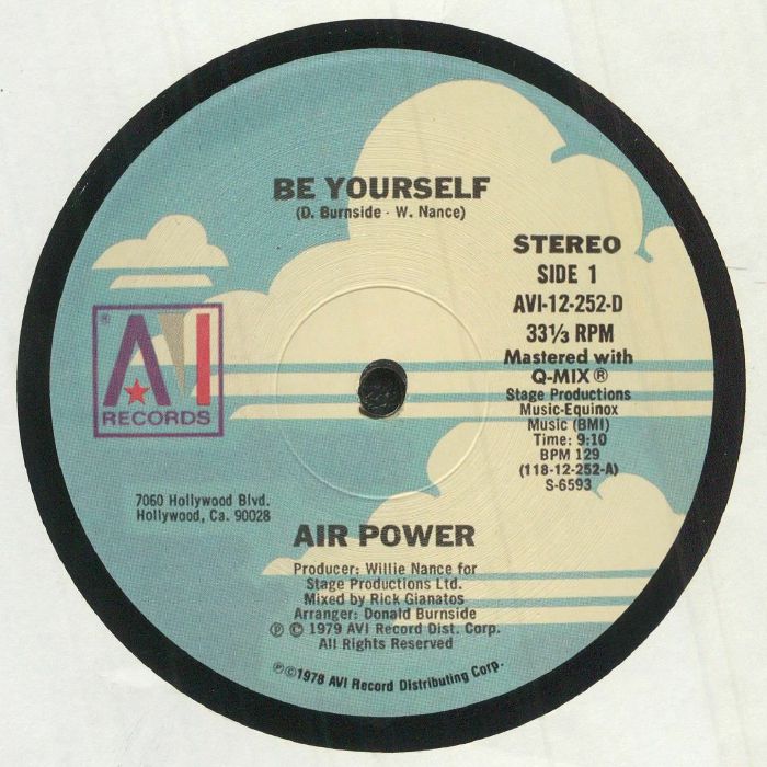 AIR POWER - Be Yourself (reissue)