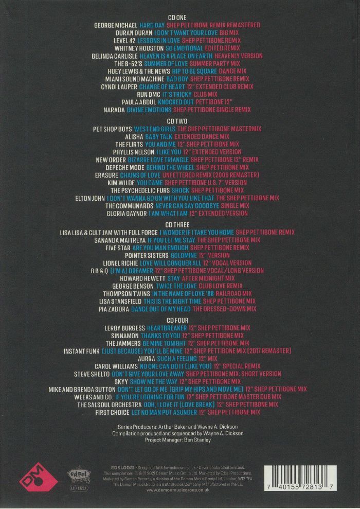 BAKER, Arthur/SHEP PETTIBONE/VARIOUS - Arthur Baker Presents Dance Masters: Shep Pettibone The Classic Master Mixes