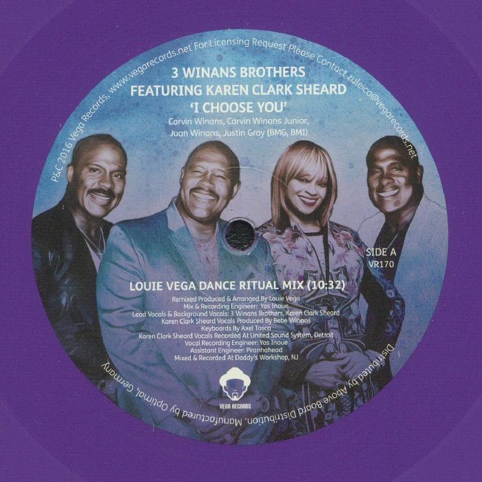 3 WINANS BROTHERS feat KAREN CLARK SHEARD - I Choose You