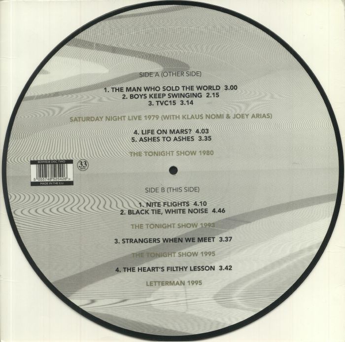 David BOWIE - On My TVC15 Vinyl at Juno Records.