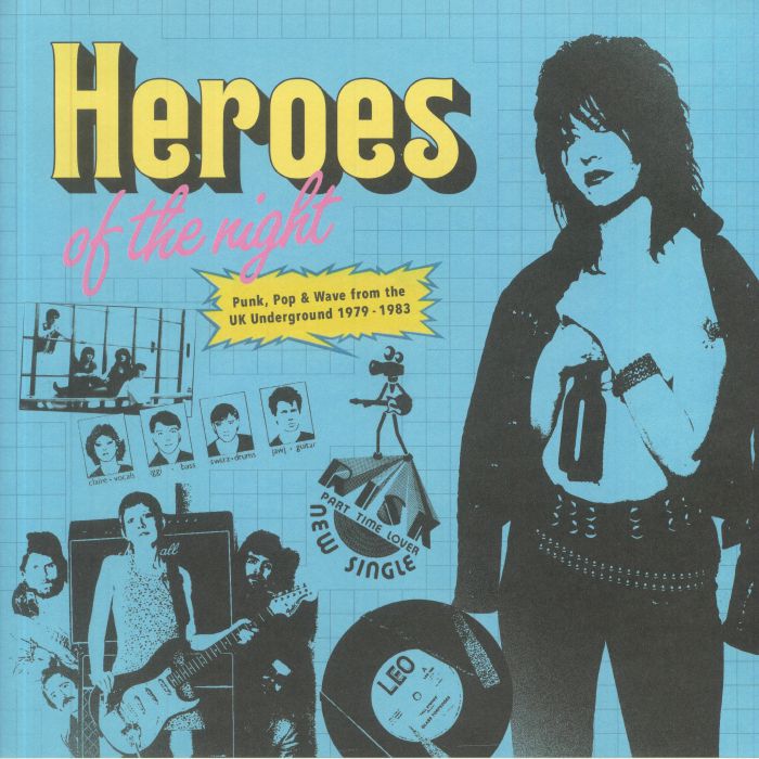 VARIOUS - Heroes Of The Night: Punk Pop & Wave From The UK Underground 1979-1983