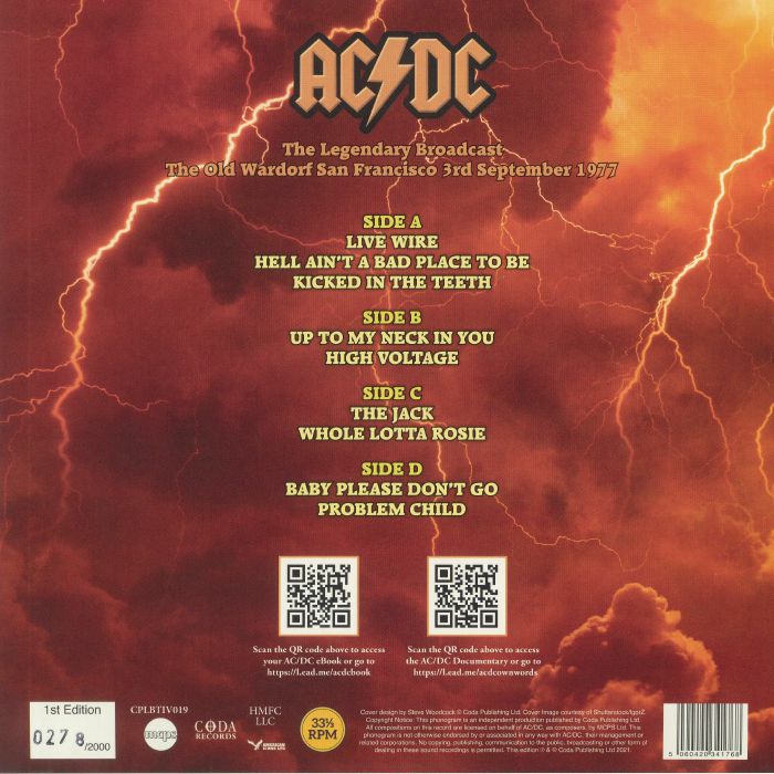 AC/DC - High Voltage USA Vinyl at Juno Records.