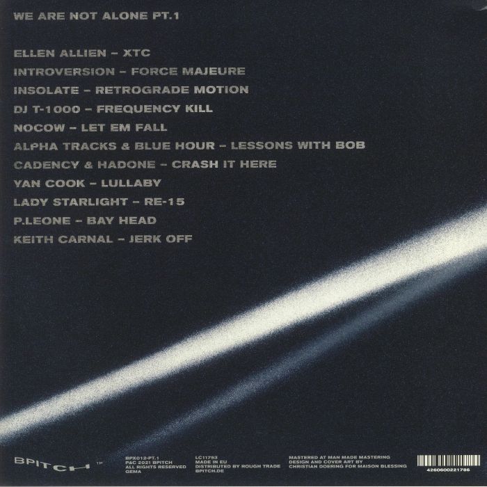 VARIOUS - We Are Not Alone Part 1