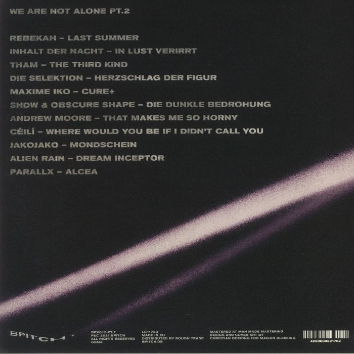 VARIOUS - We Are Not Alone Part 2