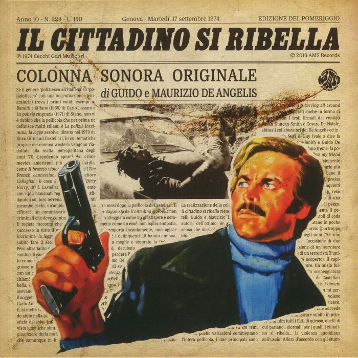 GUIDO & MAURIZIO DE ANGELIS - Il Cittadino Si Ribella (Soundtrack)