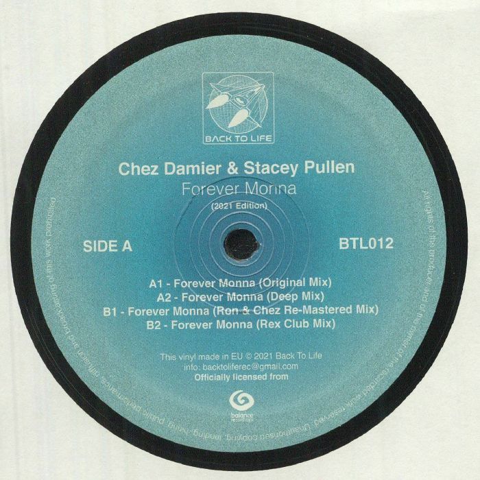 Chez Damier & Stacey Pullen / Forever Monna (2021 Edition) Chez Damier & Stacey Pullen / Forever Monna (2021 Edition)