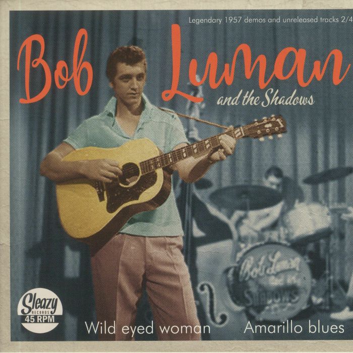 LUMAN, Bob & THE SHADOWS - Wild Eyed Woman