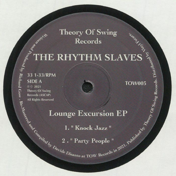 RHYTHM SLAVES, The - Lounge Excursion EP